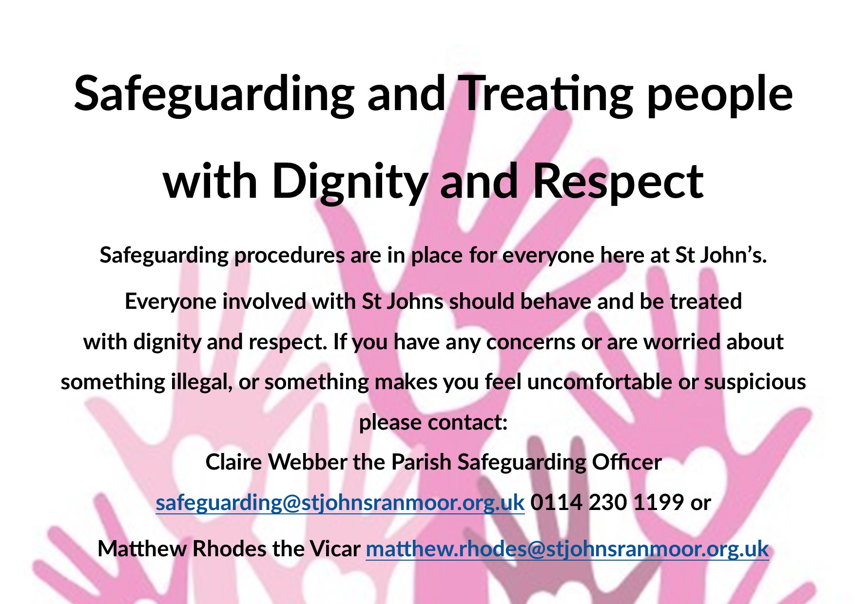 safeguarding dignity and respe